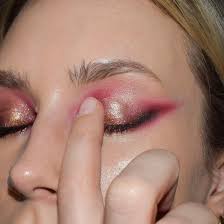 a christmas glam eye makeup tutorial