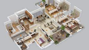 Luxury 3 Bedroom Apartment Design Under