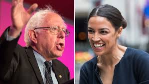 Image result for bernie sanders and alexandria