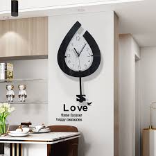 Modern Wall Clock Feature Nordic Style