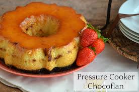 pressure cooker chocoflan recipe
