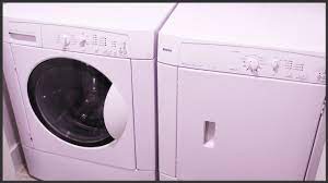 removing the old washer dryer you