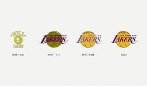 The lakers used a slightly different version of the logo for the first 30 years. Los Angeles Lakers Logo Design History Meaning And Evolution Turbologo