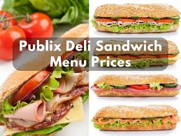 publix deli sandwich menu s 2023