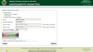 como fazer o agendamento de biometria