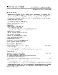 Student Resume Layout Resume Template Student Sample Resumes For