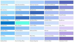 Blue Paint Swatches Paint Colors