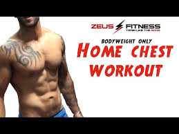 4 exercise home chest shredding workout