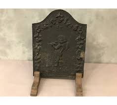 Small Antique Fireplace Plate In