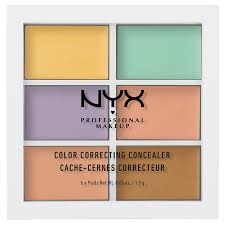 nyx colour correcting concealer palette
