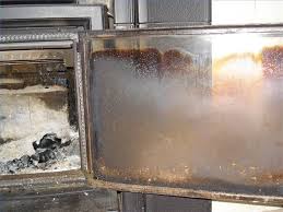 Fireplace Glass Doors Cleaning Glass