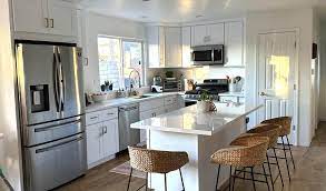 l shaped kitchen with island 10 layout