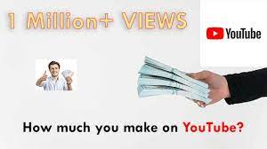 you pay for 1 million plus views