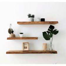 Modern Wood Floating Shelf For Kitchen