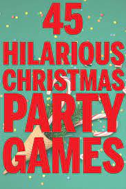 25 hilarious christmas party games you