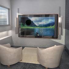 wall mounted tv mirror liserÉ ox
