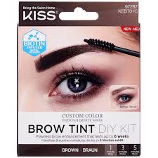 kiss brow tint diy kit brown