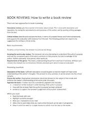 book review 12 exles how to write