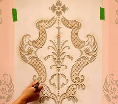 how to make wall stencils in 10 easy
