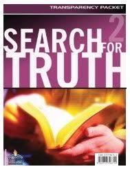 Search For Truth 2 Home Bible Study Course Teachers Manual