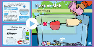 float or sink? ks1 powerpoint (teacher