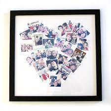 Diy Heart Shaped Photo Collage For
