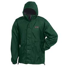 Onyx Arctic Shield X System Mens Packable Rain Jacket Adult Spruce Green