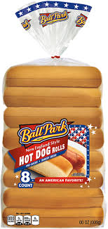 new england hot dog rolls ball park buns