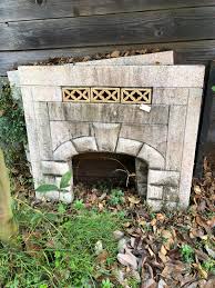Cast Concrete Fireplace Mantel