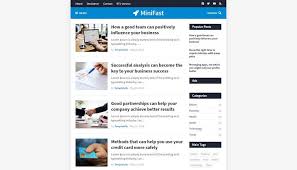 Minifast V1 0 A Professional Responsive Blogger Template