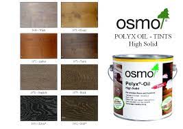 osmo polyx hardwax oil colour tints 0