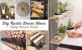 7 diy wood home decor ideas