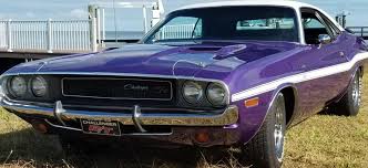 1970 Plum Crazy Dodge Challenger Up