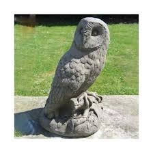 Stone Bird Carving Sculpture