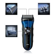 braun wet and dry cordless electric