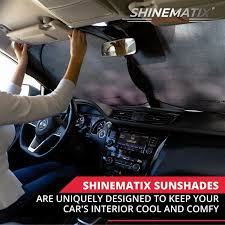 Car builders show you how to form/make your own heat shield customised to reduce the heat issues in your car. Shinematix 1 Piece Windshield Sun Shade Foldable Car Front Window Sunshade For Most Sports Cars Suv Truck Large Fit Blocks Max Uv Rays Keeps Your Vehicle Cool Best Heat Shield Reflector Cover