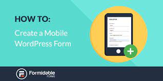 mobile wordpress form formidable forms