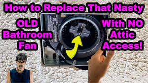 how to replace your bathroom fan