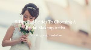 brides to choosing a bridal makeup artist