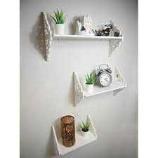 3pc Set Of Shabby Chic Floating Wall