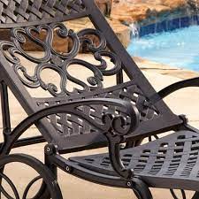 Homestyles Sanibel Black Cast Aluminum