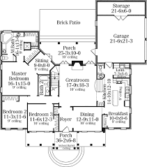 House Plan 40019 Southern Style With