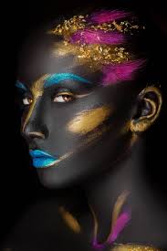 fantasy makeup stock photos royalty