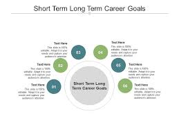 short term long term career goals ppt