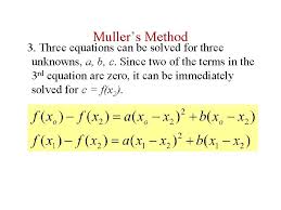 solving nar equations root finding