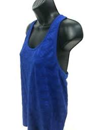 Details About Everlast Sport Athletic Tank Top Shirt Womens Size Xl Blue Racer Back
