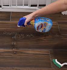 how to clean wood look tile flooring