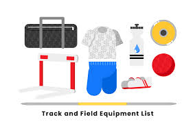 track and field equipment list