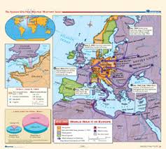 Blank map of europe circa 1942. World War Ii In Europe 1942 1945 Social Studies