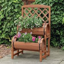 Kingfisher Wooden Garden Twin Barrel